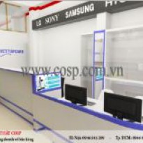 Thiết kế cửa hàng điện thoại - Anh Toản - Tân Bình